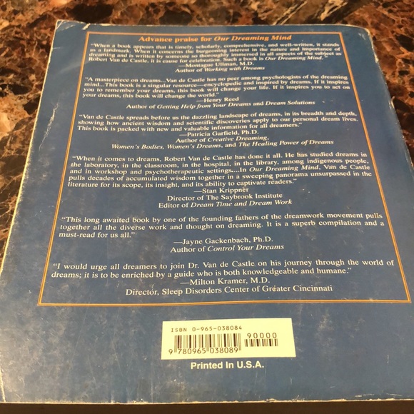 Robert Van De Castle
Our Dreaming Mind - Picture 2 of 12